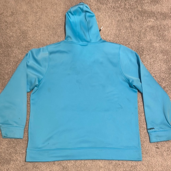 Under Armour Mens Long Sleeve Pullover Hoodie Blue Size XL - Picture 6 of 6